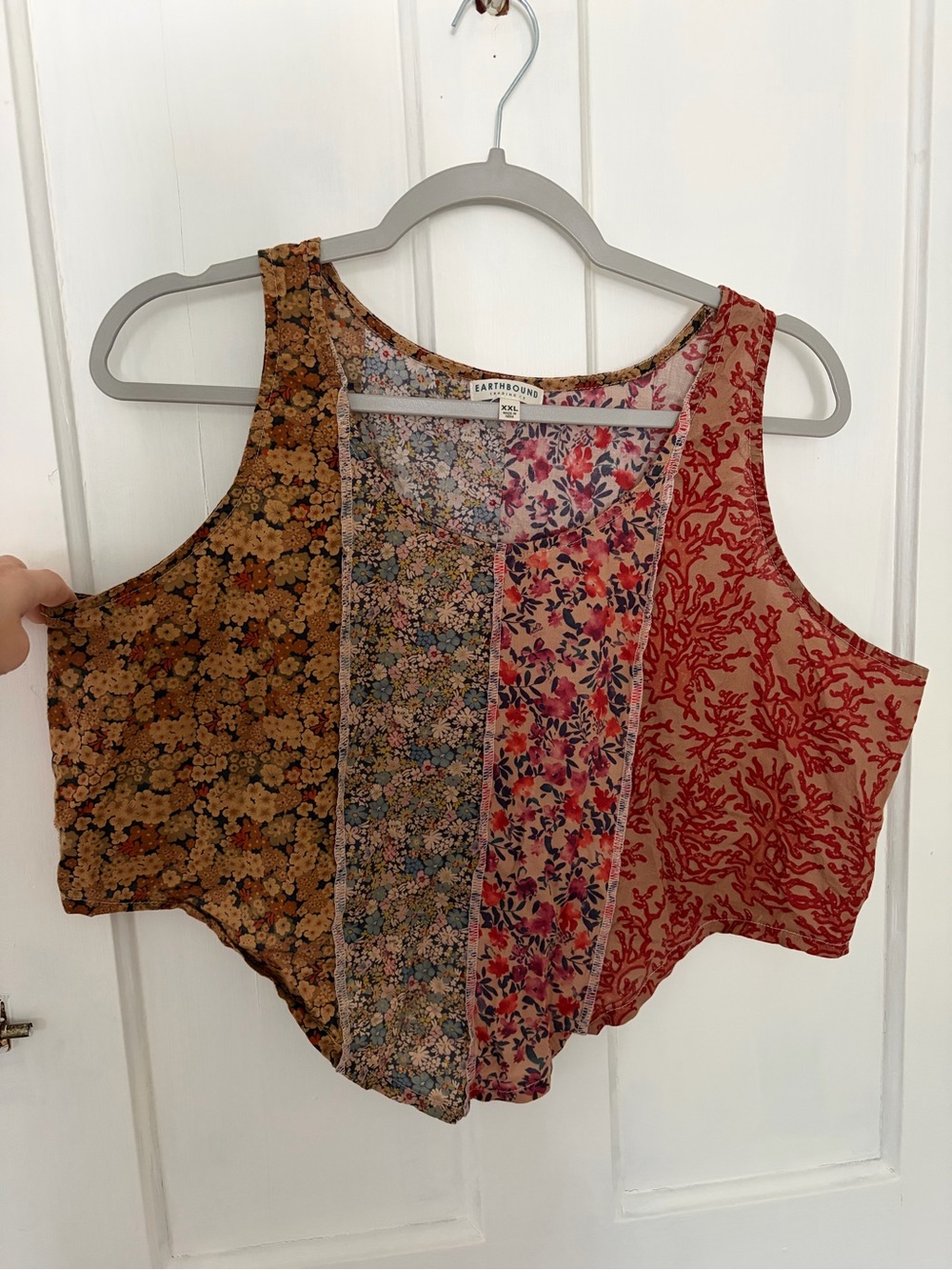 Earthbound crop top